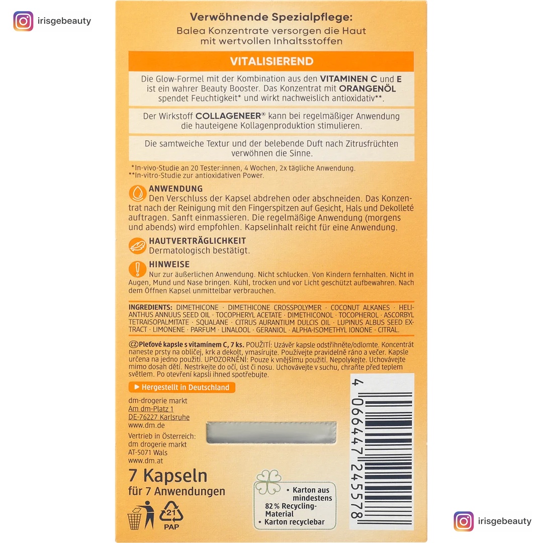 Thumbnail of Balea Capsules Vit. C