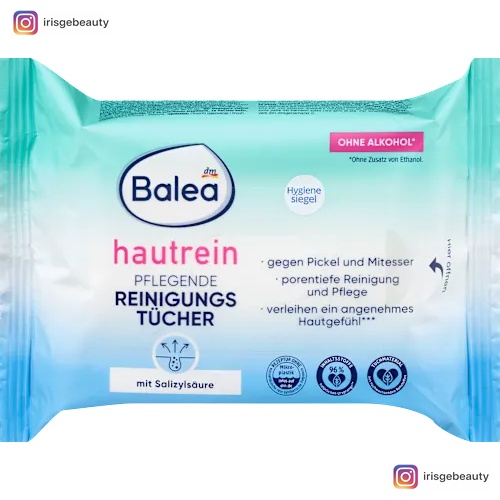 من باليا  مناديل مزيلة للمكياج، لتنظيف البشرة، 25 منديل 