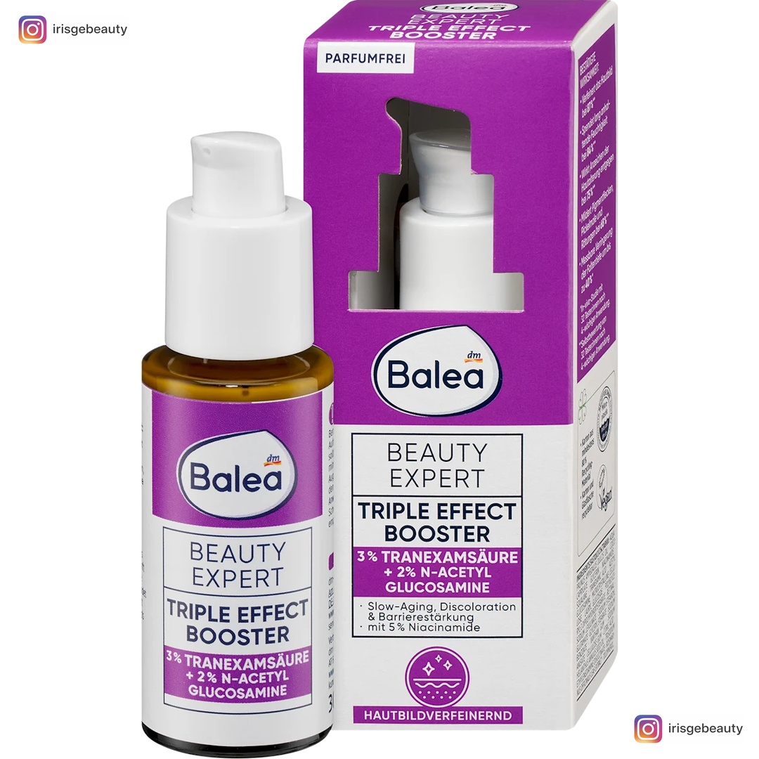 Balea Facial fluid Beauty Expert Triple Effect Booster