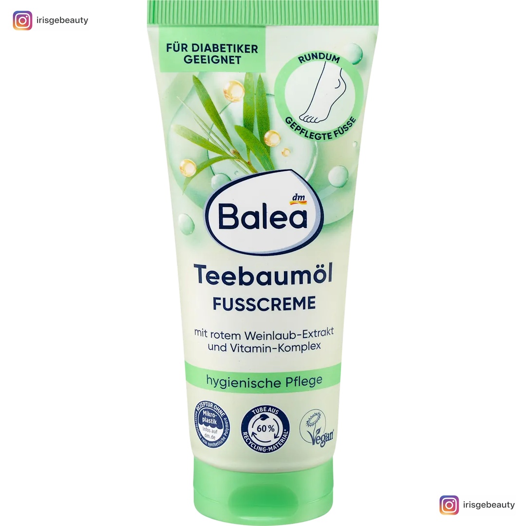 Balea Foot cream tea tree oil