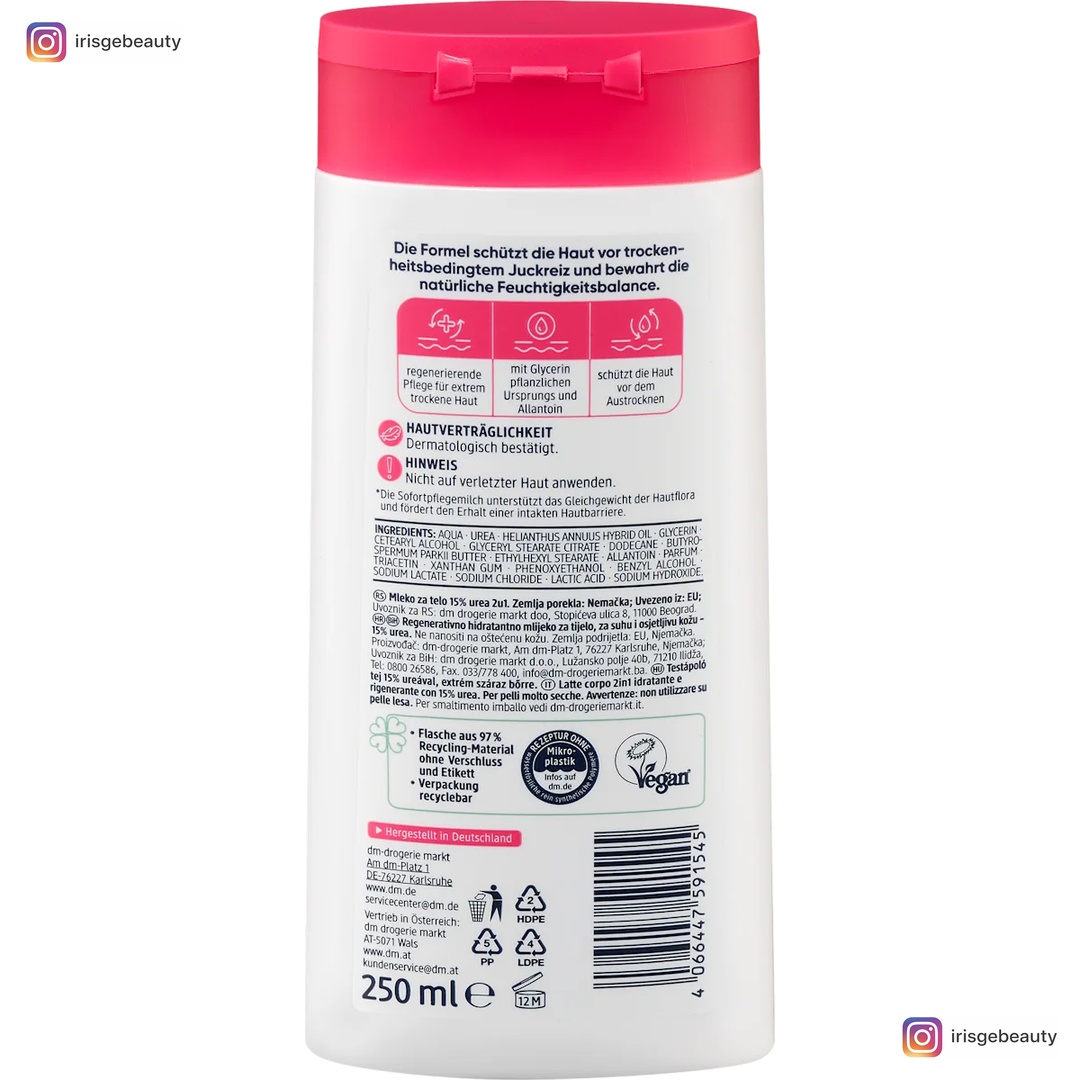 Thumbnail of Balea Med Instant Care Milk 2-in-1 15percentage Urea, 250 ml