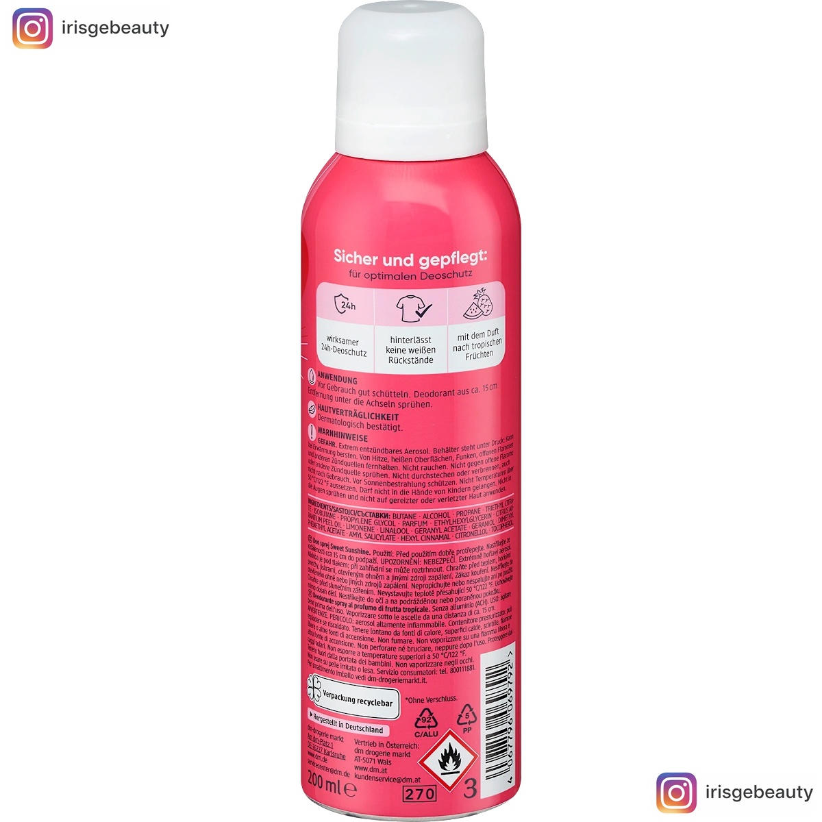 Thumbnail of مزيل عرق سويت سن شاين من باليا 200 مل