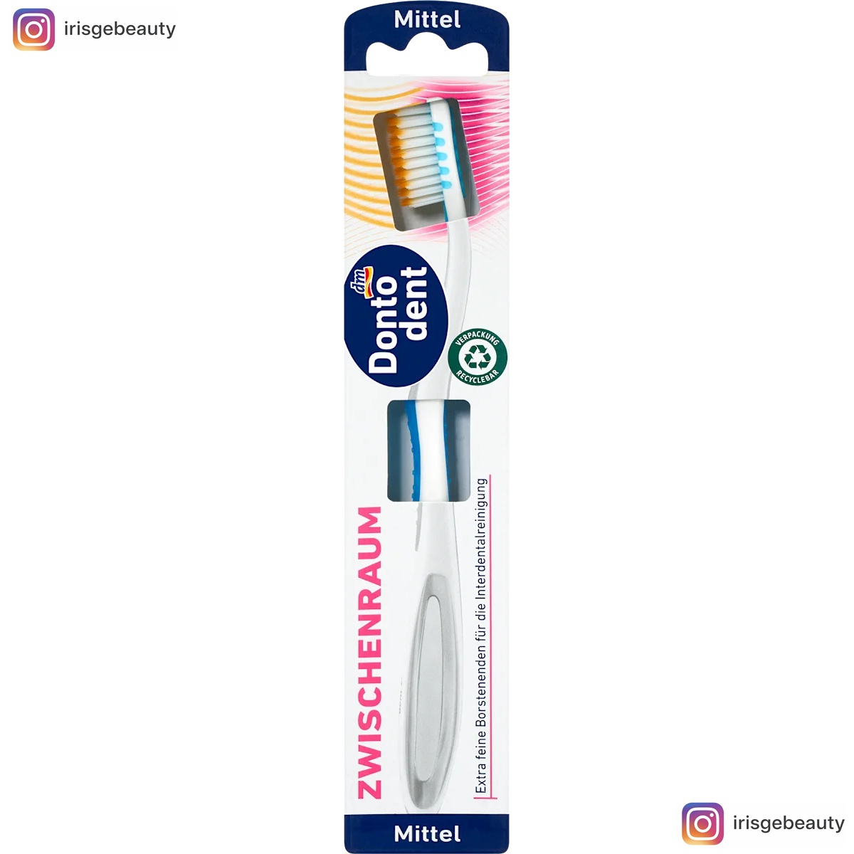 Dontodent Interdental toothbrush, medium size, 1 pc.