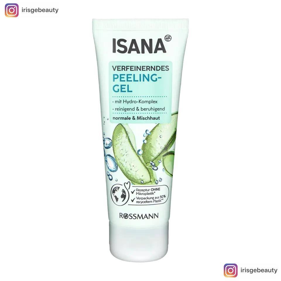 جيل تقشير الوجه للبشرة المختلطة بالالوفيرا ايسانا