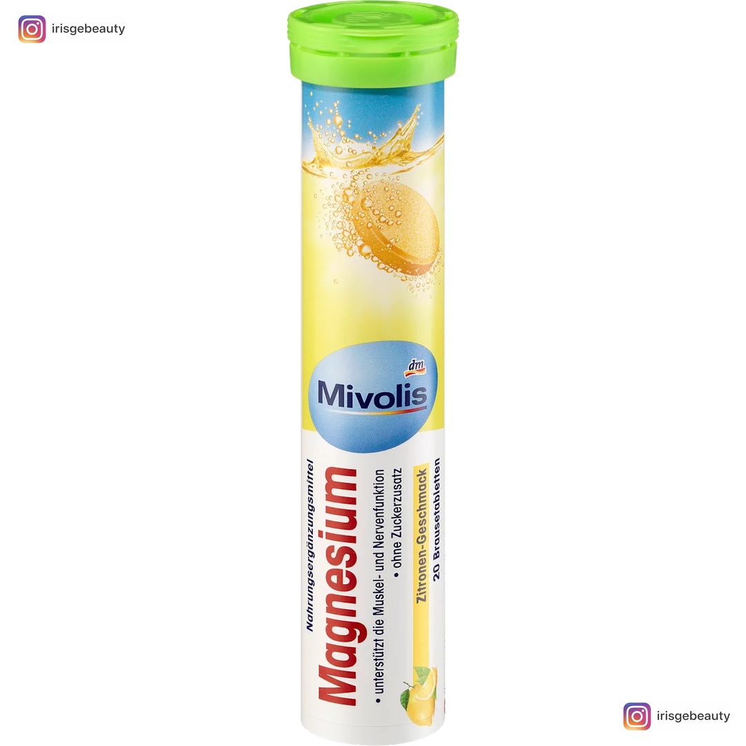 Mivolis Magnesium Brausetabletten 20 St., 82 g