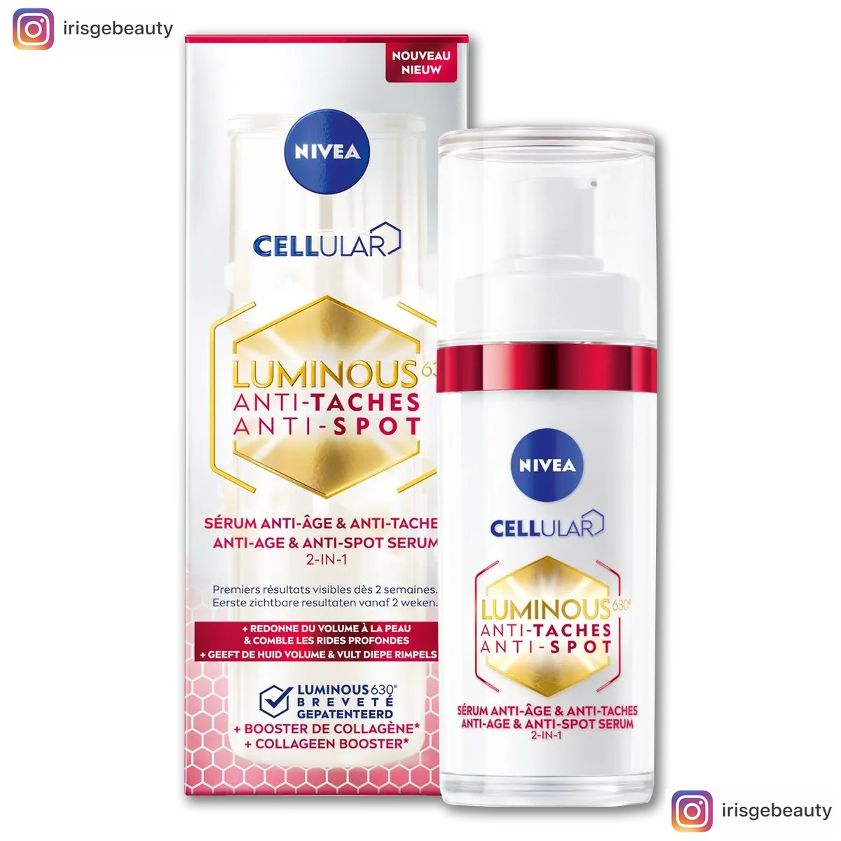 NIVEA Anti Age Serum Cellular Luminous 630 Anti Pigmentflecken, 30 ml