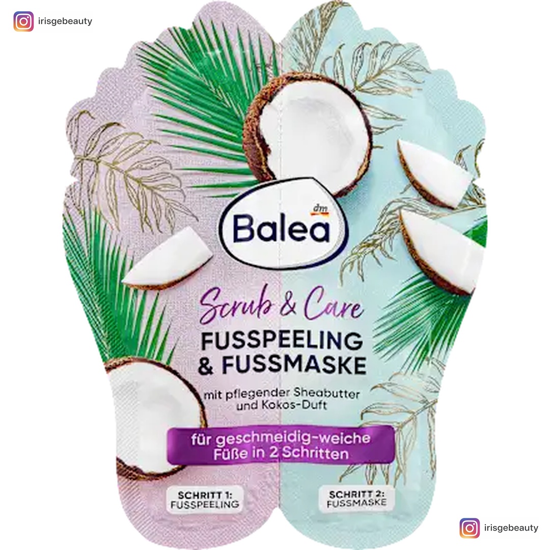 ماسك ومقشر قدم من باليا