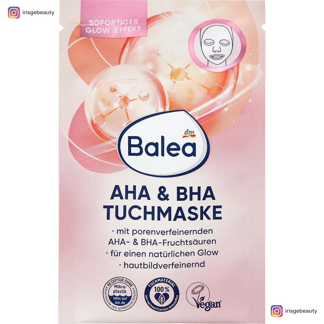 Sheet mask AHA & BHA Balea